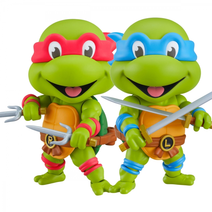 Teenage Mutant Ninja Turtles Nendoroid Action Figure Raphael / Leonardo 10 cm