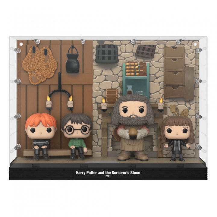 Harry Potter POP Moments Deluxe Vinyl Figures 2-Pack Hagrid's Hut 9 cm