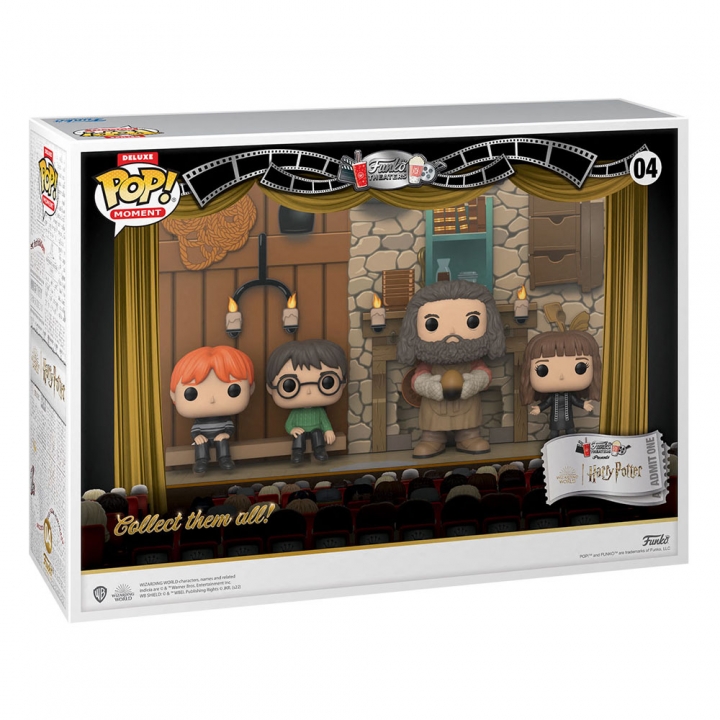 Harry Potter POP Moments Deluxe Vinyl Figures 2-Pack Hagrid's Hut 9 cm