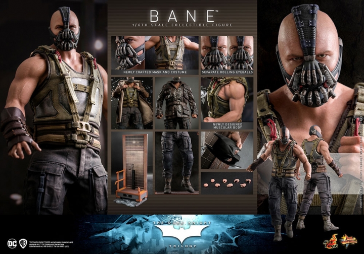 The Dark Knight Trilogy Movie Masterpiece Action Figure 1/6 Bane 31 cm