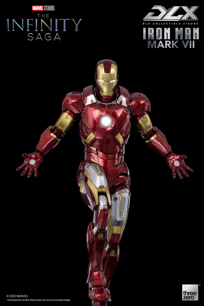 Infinity Saga DLX Action Figure 1/12 Iron Man Mark 42 17 cm