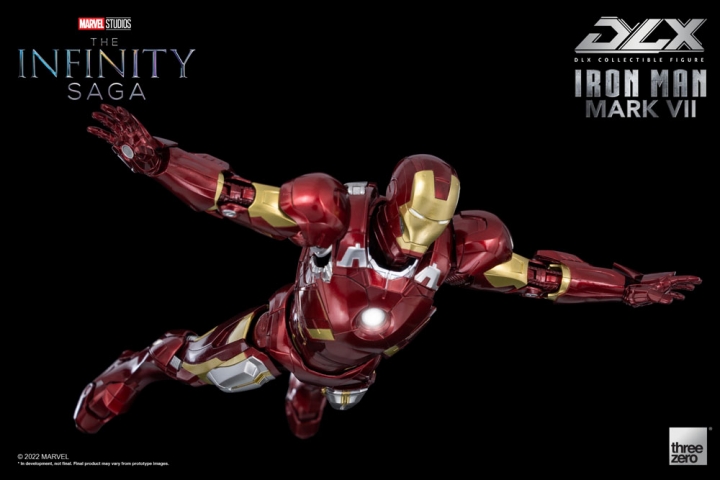 Infinity Saga DLX Action Figure 1/12 Iron Man Mark 42 17 cm