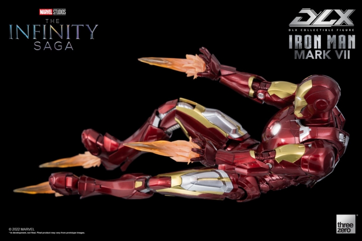 Infinity Saga DLX Action Figure 1/12 Iron Man Mark 42 17 cm