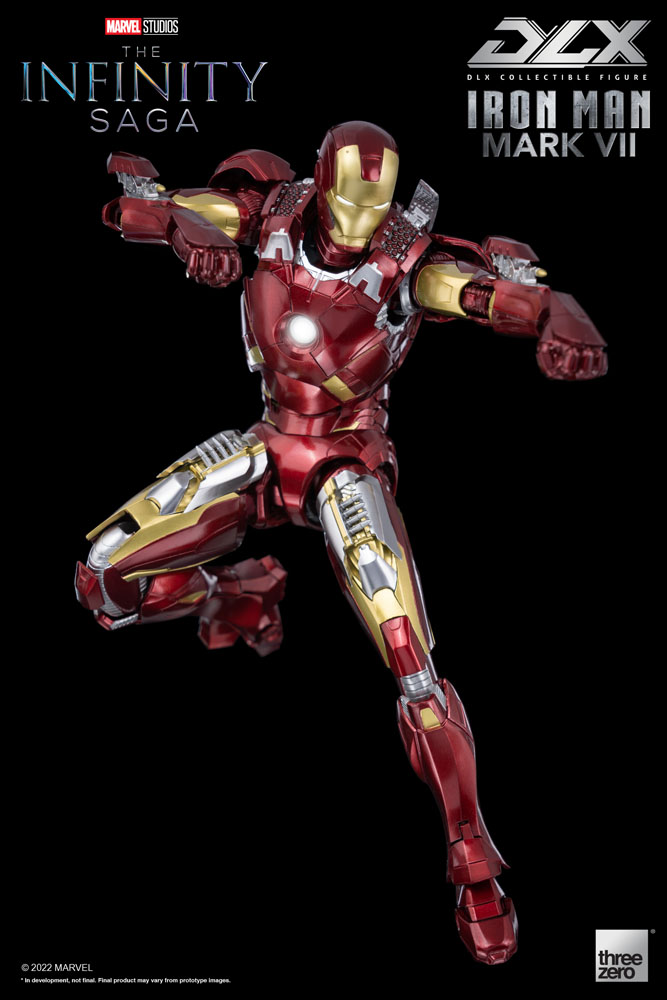 Infinity Saga DLX Action Figure 1/12 Iron Man Mark 42 17 cm