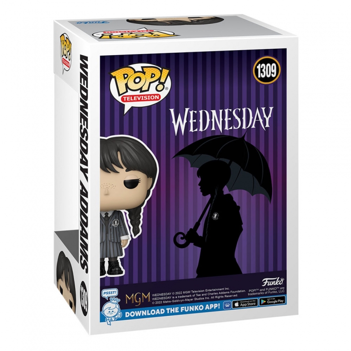 Wednesday POP! TV Vinyl Figure Wednesday 9 cm