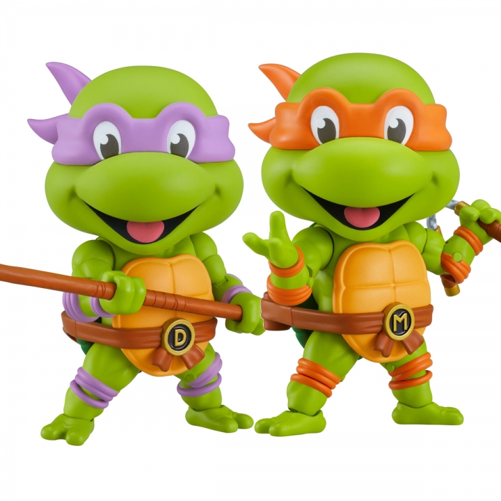 Teenage Mutant Ninja Turtles Nendoroid Action Figure Donatello / Michelangelo 10 cm