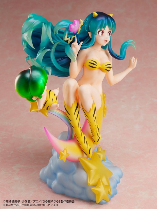 Urusei Yatsura PVC Statue 1/7 Lum & Ten Box Cafe & Space Collaboration20 cm