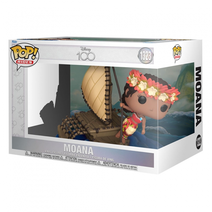 Disney's 100th Anniversary POP! Rides Super Deluxe Vinyl Figure Moana (Finale) 15 cm