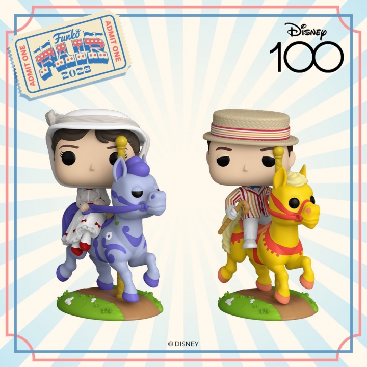 Disney's 100th Anniversary POP! Disney Vinyl Figure Bert / Mary Poppins 9 cm