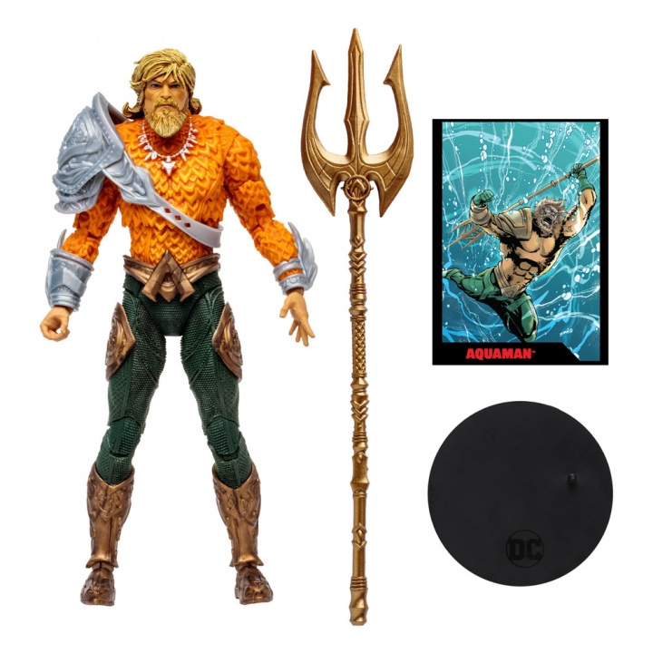 DC Direct Page Punchers Action Figure Black Manta / Aquaman / Ocean Master 18 cm