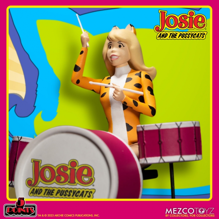 Josie and the Pussycats 5 Points Deluxe Figure Set 9 cm