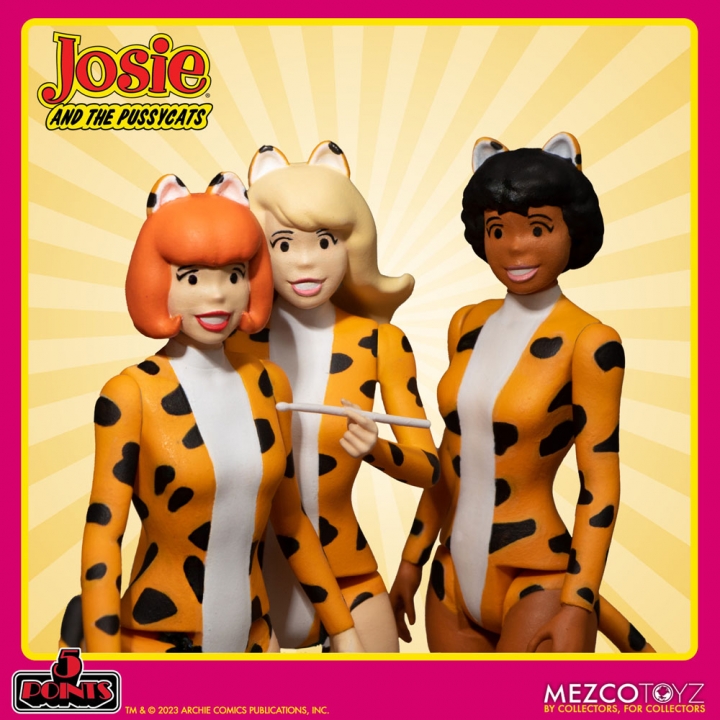 Josie and the Pussycats 5 Points Deluxe Figure Set 9 cm