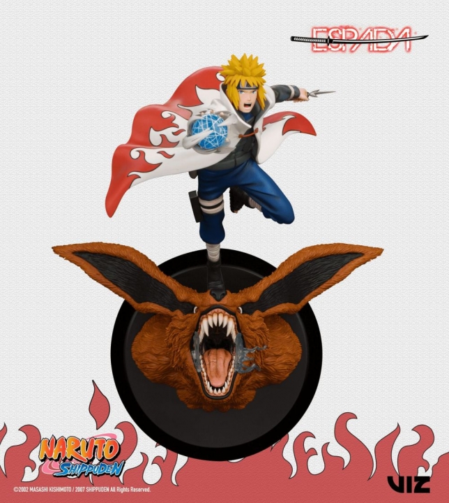 NARUTO SHIPPUDEN MINATO WALL STATUE 30 cm