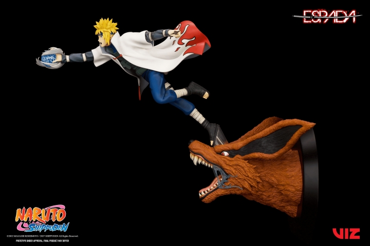 NARUTO SHIPPUDEN MINATO WALL STATUE 30 cm