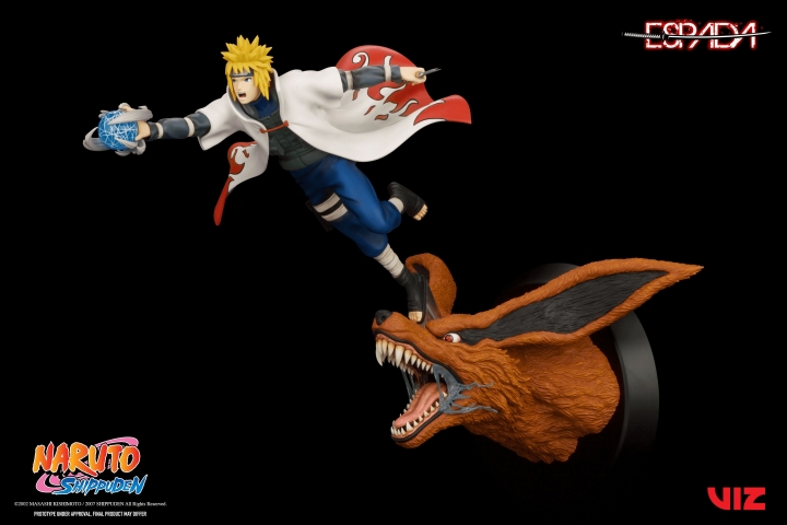 NARUTO SHIPPUDEN MINATO WALL STATUE 30 cm