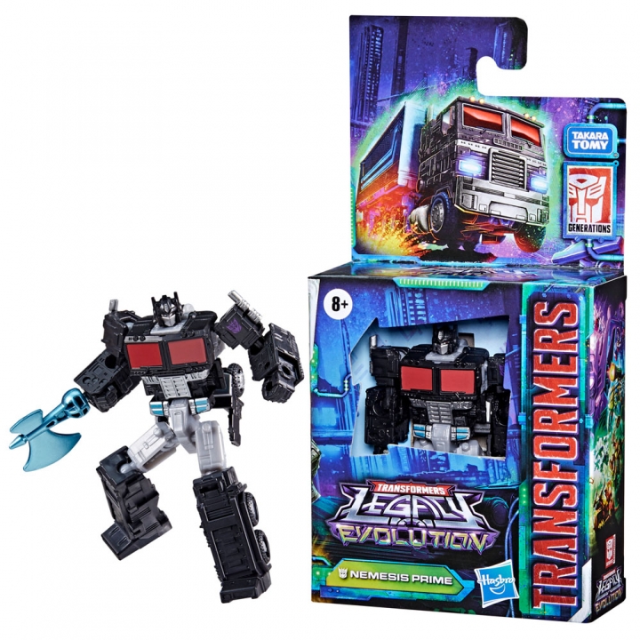 Transformers Generations Legacy Evolution Core Series Nemesis Prime / Thundercracker / Grimlock9 cm