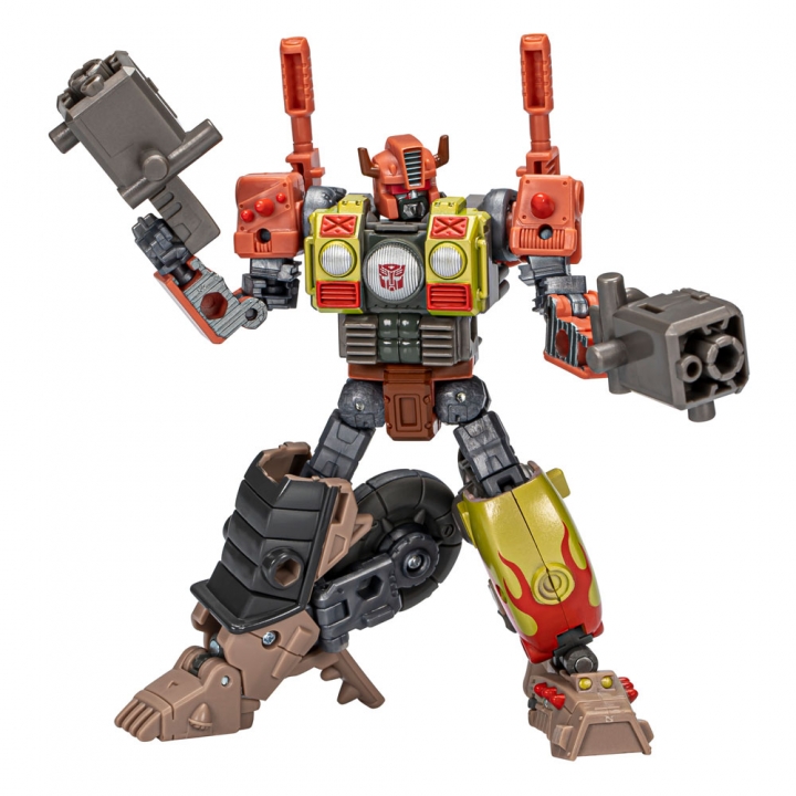 Transformers Generations Legacy Evolution Deluxe Class Crosscut / Crashbar / Prowl / Shrapnel14 cm