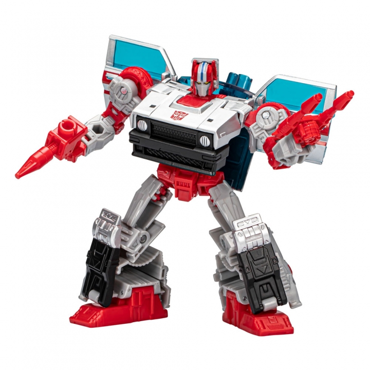 Transformers Generations Legacy Evolution Deluxe Class Crosscut / Crashbar / Prowl / Shrapnel14 cm