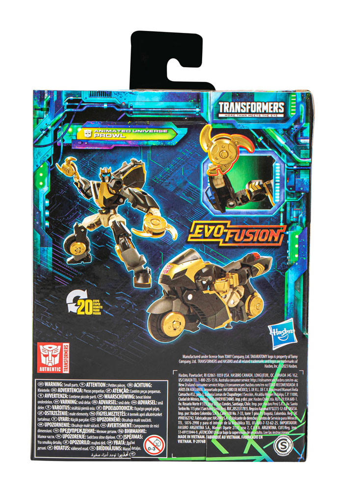 Transformers Generations Legacy Evolution Deluxe Class Crosscut / Crashbar / Prowl / Shrapnel14 cm