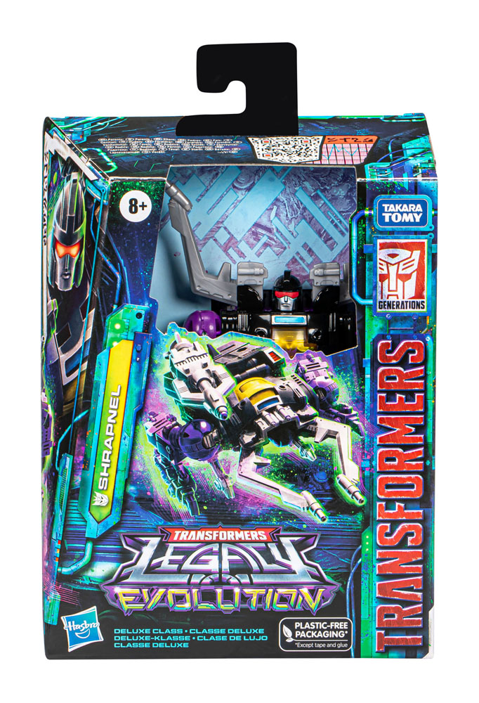 Transformers Generations Legacy Evolution Deluxe Class Crosscut / Crashbar / Prowl / Shrapnel14 cm