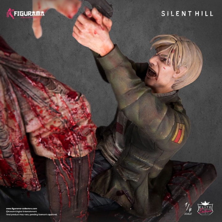 Silent Hill Elite Exclusive Statue 1/4 Red Pyramid Thing VS James Sunderland 88 cm