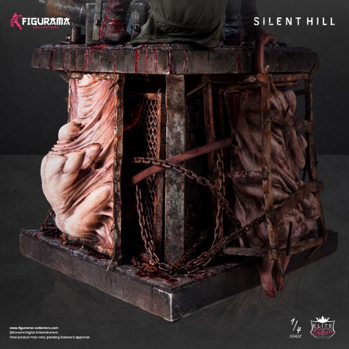 Silent Hill Elite Exclusive Statue 1/4 Red Pyramid Thing VS James Sunderland 88 cm