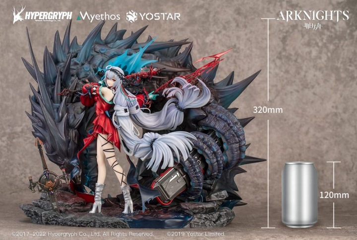 Arknights PVC Statue 1/7 Skadi the Corrupting Heart Elite 2 Ver. 30 cm