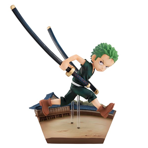 ONE PIECE GEM ZORO RUN RUN RUN STATUE 12 cm