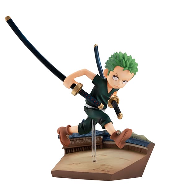 ONE PIECE GEM ZORO RUN RUN RUN STATUE 12 cm