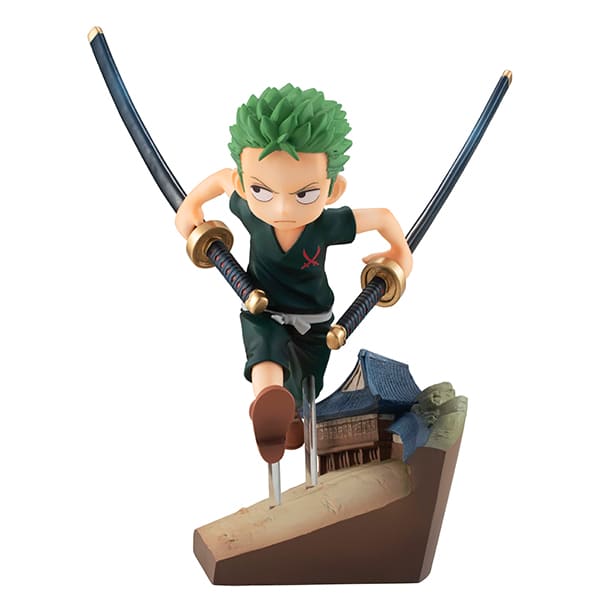 ONE PIECE GEM ZORO RUN RUN RUN STATUE 12 cm