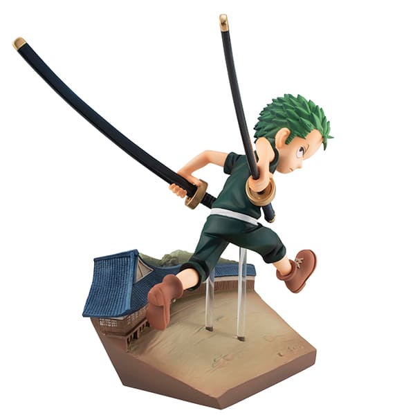 ONE PIECE GEM ZORO RUN RUN RUN STATUE 12 cm