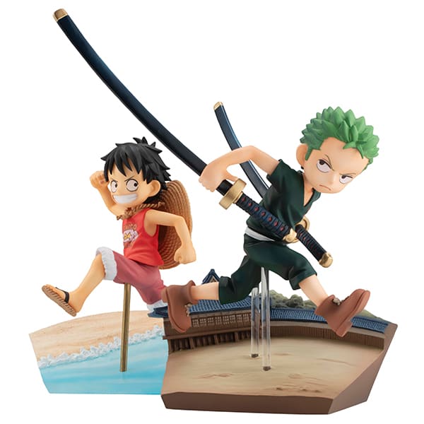 ONE PIECE GEM ZORO RUN RUN RUN STATUE 12 cm