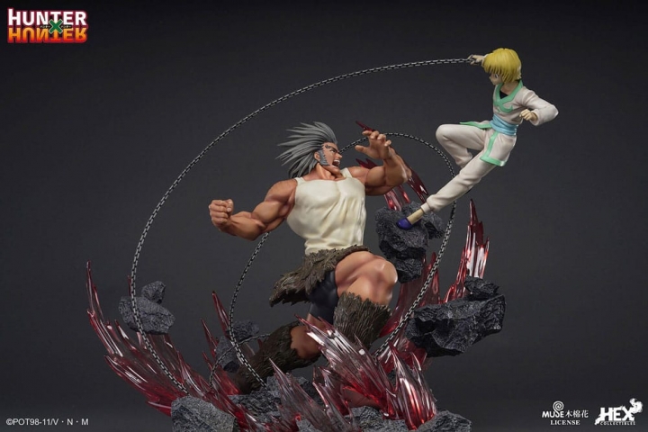 Hunter x Hunter Elite Dynamic Statue 1/6 Kurapika Vs Uvogin 61 cm