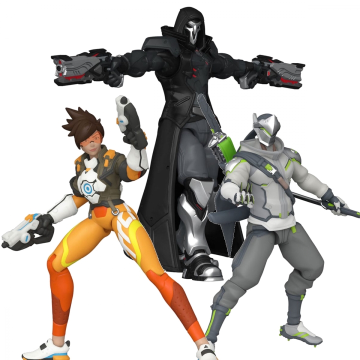 Overwatch 2 Action Figure Reaper / Tracer / Genji 13 cm