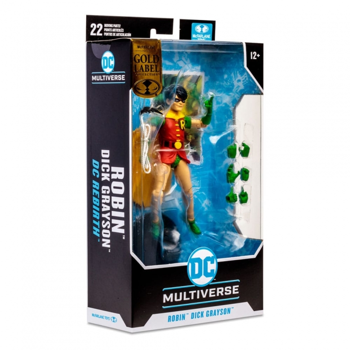 DC Multiverse Action Figure Robin (Dick Grayson) (Gold Label) 18 cm