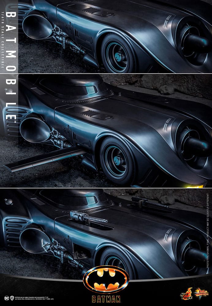 Hot Toys Batman (1989) Movie Masterpiece Action Figure 1/6 Batmobile 100 cm