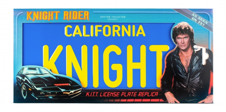 Knight Rider License plate