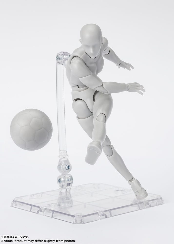 S.H. Figuarts Action Figure Body-Kun / Chan Sports Edition DX Set Gray Color Ver. 16 cm