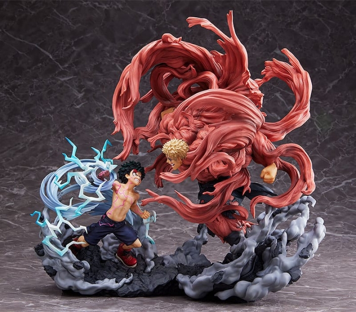 My Hero Academia Super Situation PVC Statue Izuku Midoriya vs. Muscular 30 cm