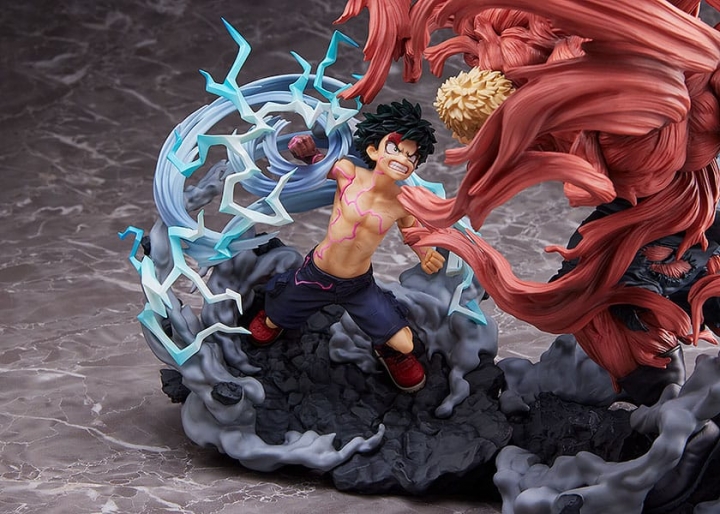 My Hero Academia Super Situation PVC Statue Izuku Midoriya vs. Muscular 30 cm