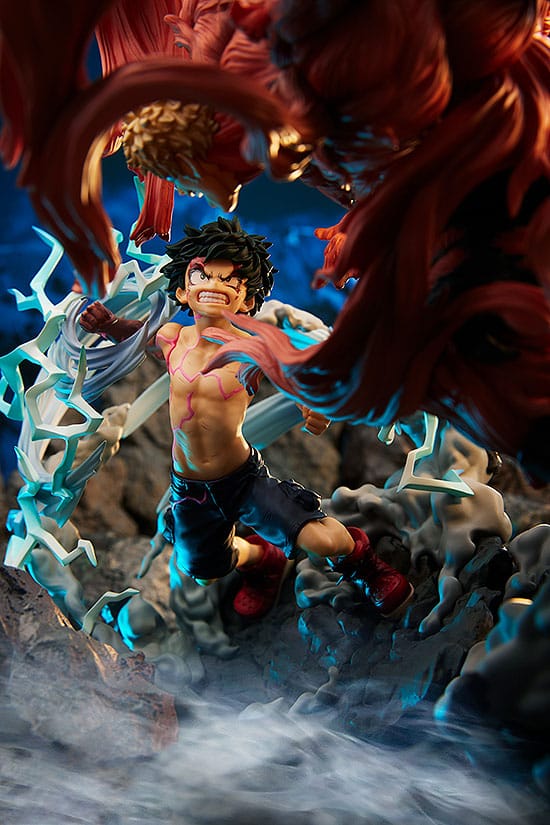 My Hero Academia Super Situation PVC Statue Izuku Midoriya vs. Muscular 30 cm