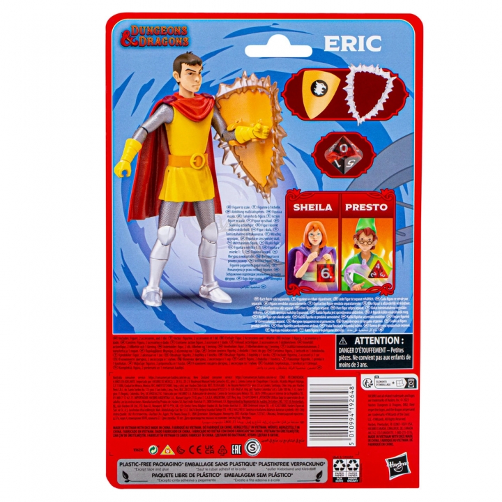 Dungeons & Dragons Action Figure Eric / Sheila/ Presto 15 cm