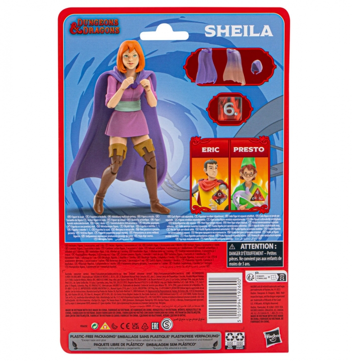 Dungeons & Dragons Action Figure Eric / Sheila/ Presto 15 cm