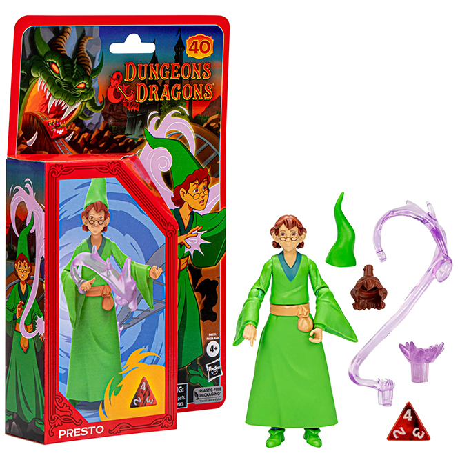 Dungeons & Dragons Action Figure Eric / Sheila/ Presto 15 cm