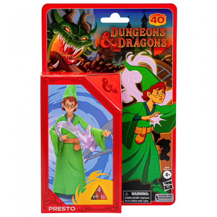 Dungeons & Dragons Action Figure Eric / Sheila/ Presto 15 cm