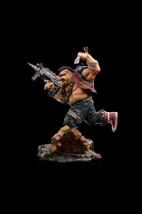 TMNT Battle Diorama Series Scale Statue 1/10 Rocksteady / Bebop 24 cm