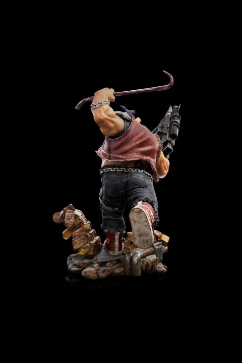 TMNT Battle Diorama Series Scale Statue 1/10 Rocksteady / Bebop 24 cm