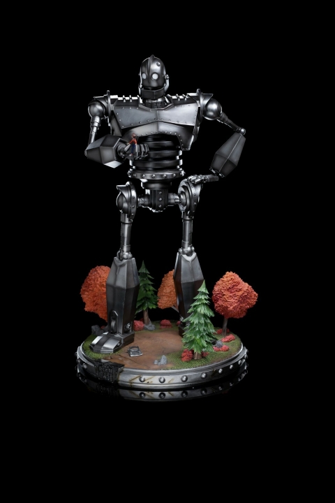 The Iron Giant: Demi Art Scale Diorama 1:20 Iron Giant and Hogarth Hughes 61