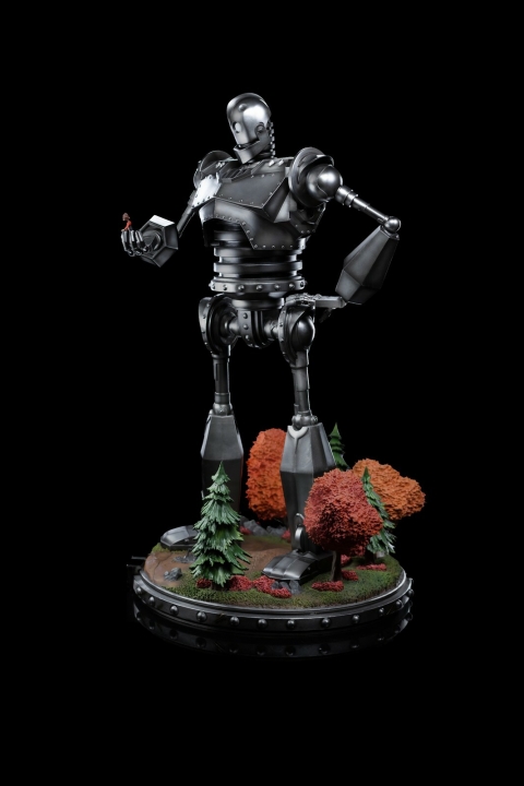 The Iron Giant: Demi Art Scale Diorama 1:20 Iron Giant and Hogarth Hughes 61