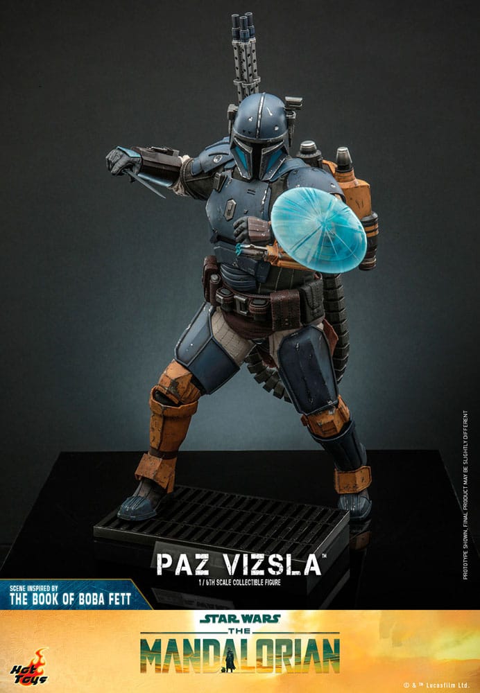 Star Wars The Mandalorian Action Figure 1/6 Paz Vizsla 32 cm